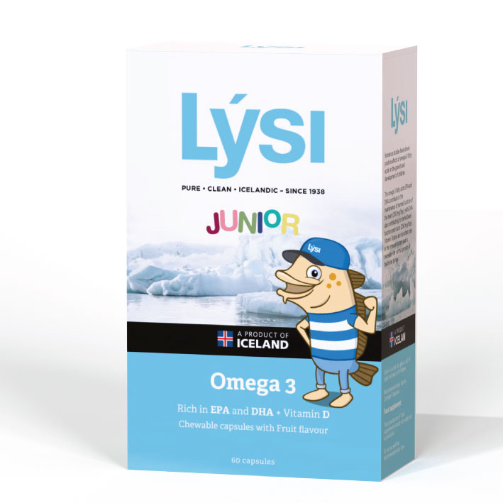Omega3 Masticable niños Lýsi Costa Rica