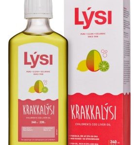 Krakkalýsi – Aceite de hígado de bacalao para niños